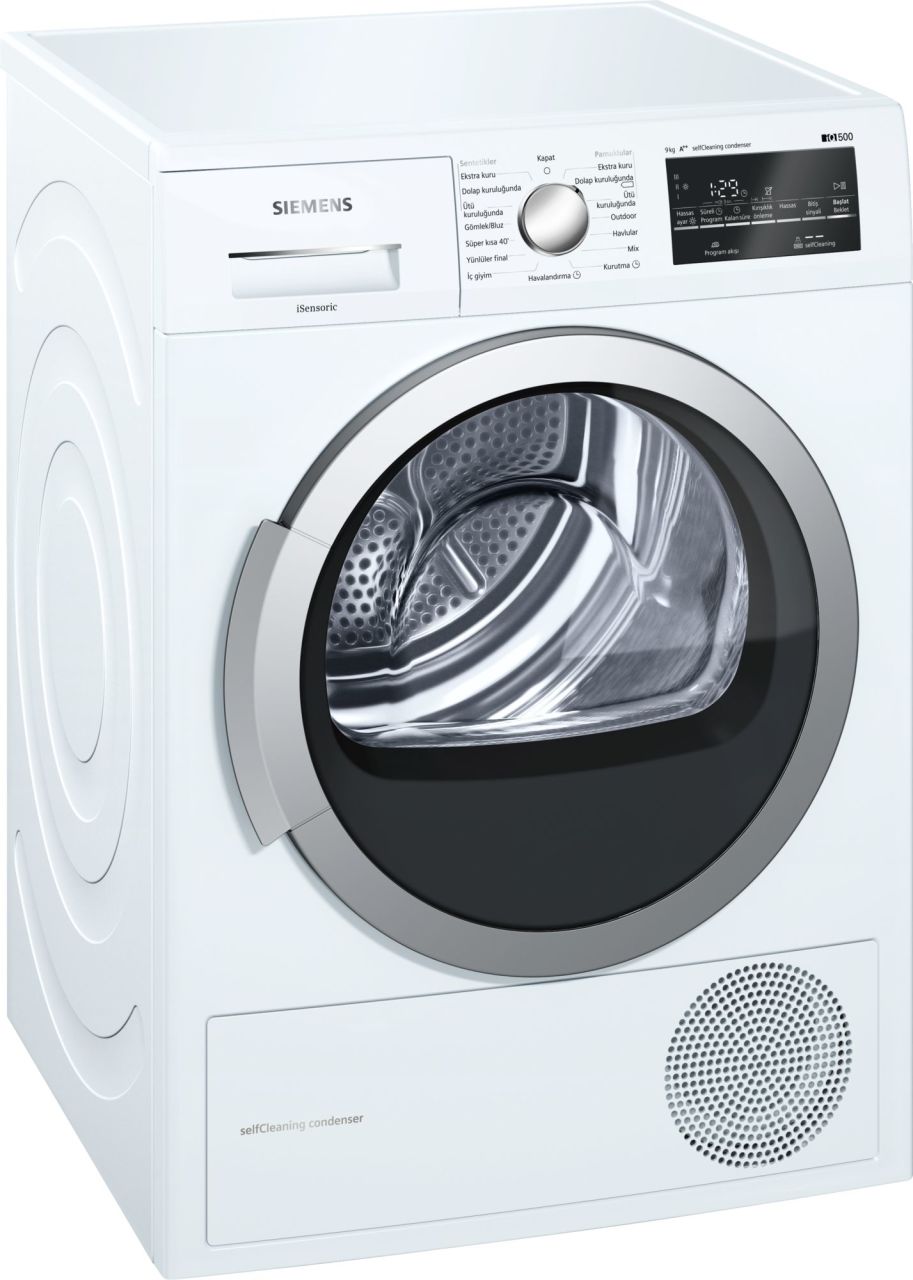 Siemens WT47W461TR İQ500 A++ 9 Kg Kurutma Makinesi
