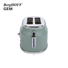 BergHOFF 7950041 GEM RETRO Mint Yeşil İki Dilim Ekmek Kızartma Makinesi
