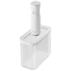 Zwilling 1025970 Fresh & Save Cube Vakum Başlangıç Seti M 5 Parça Şeffaf - Beyaz