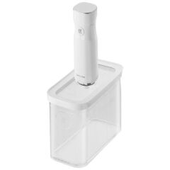 Zwilling 1025970 Fresh & Save Cube Vakum Başlangıç Seti M 5 Parça Şeffaf - Beyaz