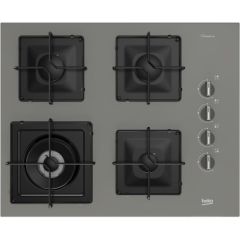 Beko BOCD K 6510 EWG Ankastre Gri Cam Ocak