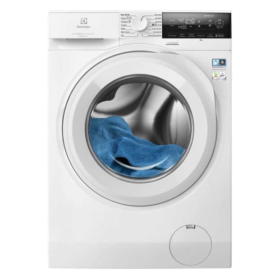 Electrolux EW6F3411ACT Çamaşır Makinesi 10 kg | 1400 dev./dk.