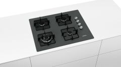 Siemens EO7C9HO12O iQ100 Ankastre Gazlı Ocak Siyah