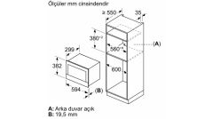 Siemens BE732L1B1 iQ700 Ankastre Mikrodalga Fırın Siyah