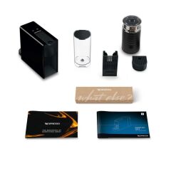 Nespresso C35 Essenza Mini Kapsüllü Kahve Makinesi ve Süt Köpürtücü Aksesuar Siyah