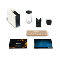 Nespresso C35 Essenza Mini Kapsüllü Kahve Makinesi ve Süt Köpürtücü Aksesuar Beyaz
