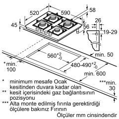 Siemens EN6B6PB80L iQ300 Sert Cam 60 Cm Siyah Ocak