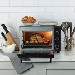 Dualit 89220 Mini Fırın Siyah 1600W