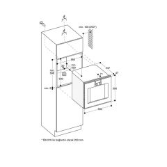 Gaggenau BO471102 400 Serisi Ankastre Fırın Sol Menteşe - Antrasit - 60cm