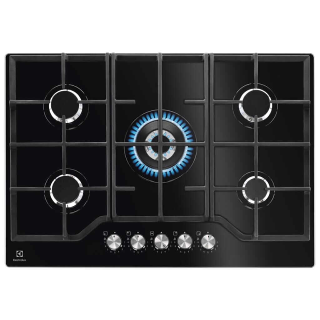 Electrolux KGG75362K Ankastre Gazlı Cam Seramik Ocak