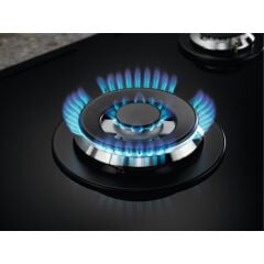 Electrolux KGG75362K Ankastre Gazlı Cam Seramik Ocak