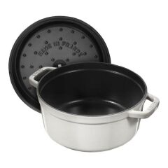 Staub 405014140 Döküm Tencere 28 cm Trüf Beyaz