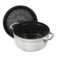 Staub 405014140 Döküm Tencere 28 cm Trüf Beyaz