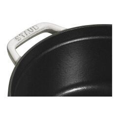 Staub 405014140 Döküm Tencere 28 cm Trüf Beyaz