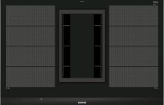 Siemens EX875LX34E iQ700 Indüksiyon Cam Seramik 80 Cm Siyah Ocak