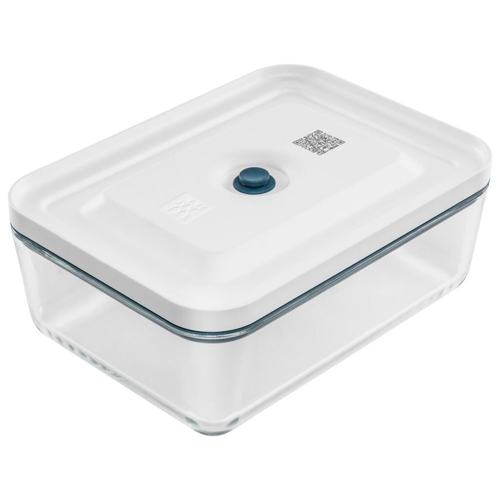 Zwilling 368013120 Fresh & Save Vakumlu Buzdolabı Saklama Kabı Cam Akdeniz Mavi