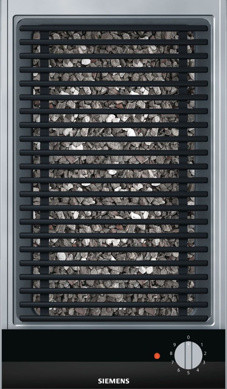 Siemens ET375CUA1E iQ500 Domino Lava Taşlı Izgara 30 Cm