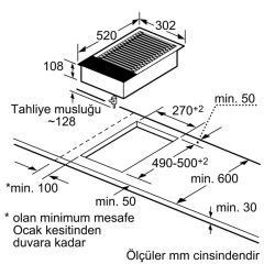 Siemens ET375CUA1E iQ500 Domino Lava Taşlı Izgara 30 Cm