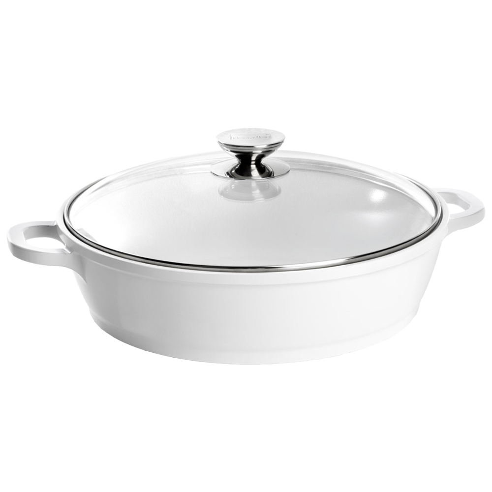 Berndes 032165 Pilav & Karnıyarık Tenceresi 24 cm - Beyaz