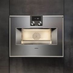 Gaggenau BS450111 400 Serisi Buharlı Fırın Sol Menteşe - Çelik - 60x45cm
