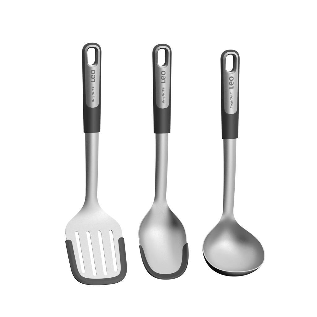 BerHOFF 3950498 Leo Graphite 3 Parça Kepçe Seti