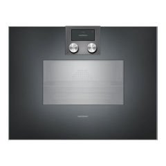 Gaggenau BS451101 400 Serisi Buharlı Fırın Sol Menteşe - Antrasit - 60x45cm