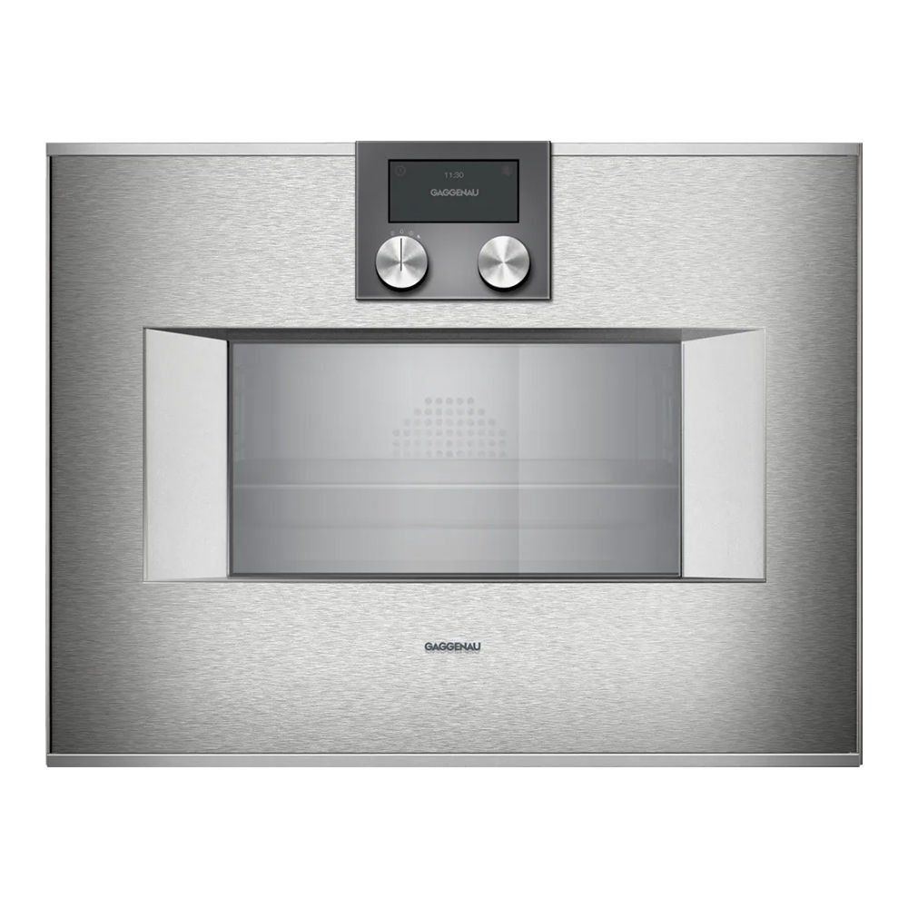 Gaggenau BS470112 400 Serisi Buharlı Fırın Sağ Menteşe - Çelik- 60x45cm