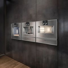 Gaggenau BS470112 400 Serisi Buharlı Fırın Sağ Menteşe - Çelik- 60x45cm