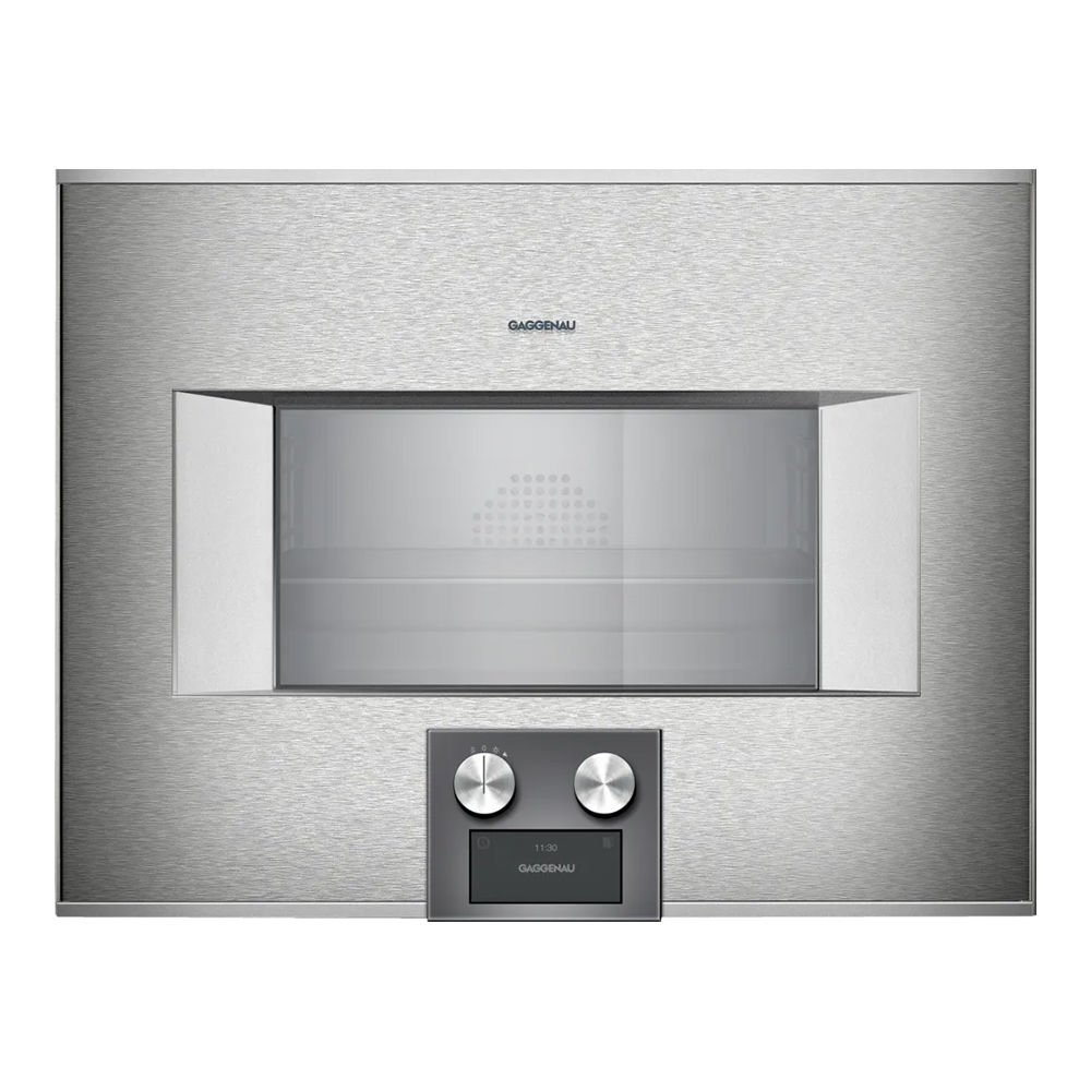 Gaggenau BS474112 400 Serisi Buharlı Fırın Sağ Menteşe - Çelik- 60x45cm