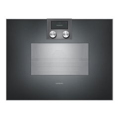 Gaggenau BS470102 400 Serisi Buharlı Fırın Sağ Menteşe - Antrasit- 60x45cm
