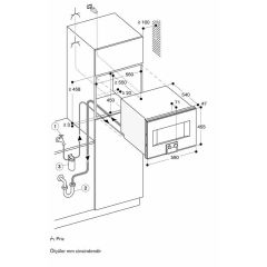 Gaggenau BS474102 400 Serisi Buharlı Fırın Sağ Menteşe - Antrasit- 60x45cm