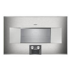 Gaggenau BS484112 400 Serisi Buharlı Fırın Sağ Menteşe - Çelik - 76x45cm
