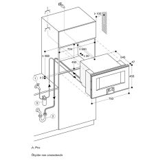 Gaggenau BS485112 400 Serisi Buharlı Fırın Sol Menteşe - Çelik - 76x45cm