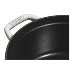 Staub 405014100 Döküm Tencere 20 cm Trüf Beyaz