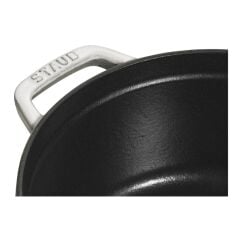 Staub 405014100 Döküm Tencere 20 cm Trüf Beyaz