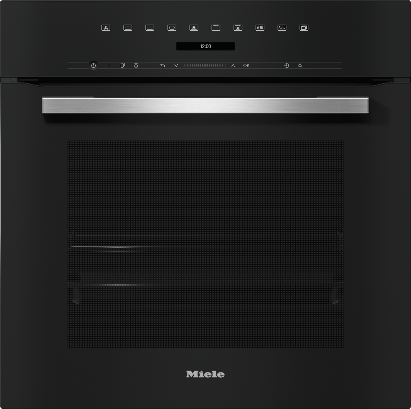 Miele H 7165 BP Ankastre Fırın Obsidian Siyahı