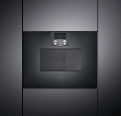 Gaggenau BM450100 400 Serisi Kombine Özellikli Mikrodalga Fırın 60x45 cm Sağ Menteşe Antrasit