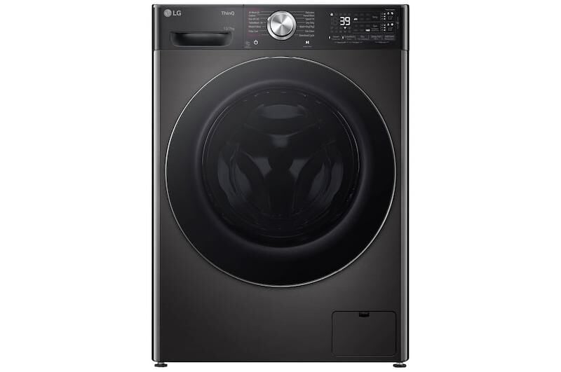 LG Kurutmalı Çamaşır Makinesi | 13 Kg Yıkama 7 Kg Kurutma Kapasitesi | Platinum Siyah Renk