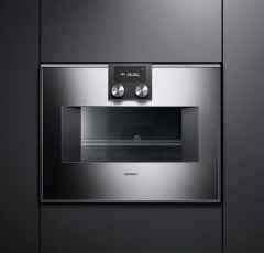 Gaggenau BM450110 400 Serisi Kombine Özellikli Mikrodalga Fırın 60x45 cm Sağ Menteşe Çelik