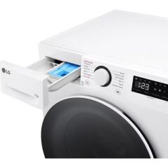 LGÇamaşır Makinesi | 11 Kg Yıkama Kapasitesi | 6 Hareketli | AI DD ve Buhar Özellikli | Beyaz Renk