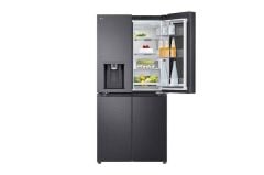 LG Instaview | Gardırop Tipi No Frost Buzdolabı | Yapay Zeka Destekli | 508 Litre | Metalik Antrasit