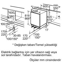 Siemens GU15DA50NE iQ500 Ankastre Derindondurucu