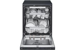 LG Bulaşık Makinesi | QuadWash™ | Ayarlanabilir Raflar | Mat Siyah
