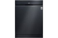 LG Bulaşık Makinesi | QuadWash™ | Ayarlanabilir Raflar | Mat Siyah