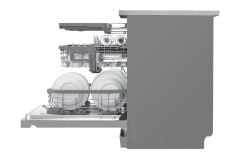 LG DFC435FP QuadWash™ Bulaşık Makinesi | Ayarlanabilir Raflı | Yapay Zeka Temizlik Teknolojili