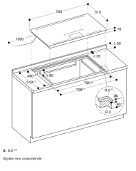 Gaggenau CX482101 400 Serisi İndüksiyonlu Ocak 80 cm
