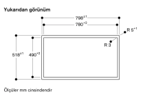 Gaggenau CX482101 400 Serisi İndüksiyonlu Ocak 80 cm