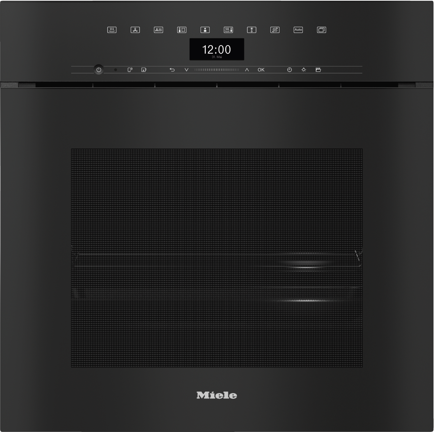 Miele DGC 7460 HCX Pro Buharlı Fırın Obsidian Siyahı