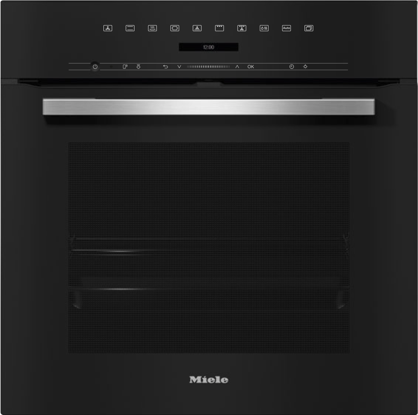 Miele DGC 7151 Buharlı Fırın Obsidian Siyahı