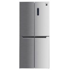 Sharp SJ-MD580M-SL 4 Kapılı NoFrost Gardırop Buzdolabı 421 Lt.